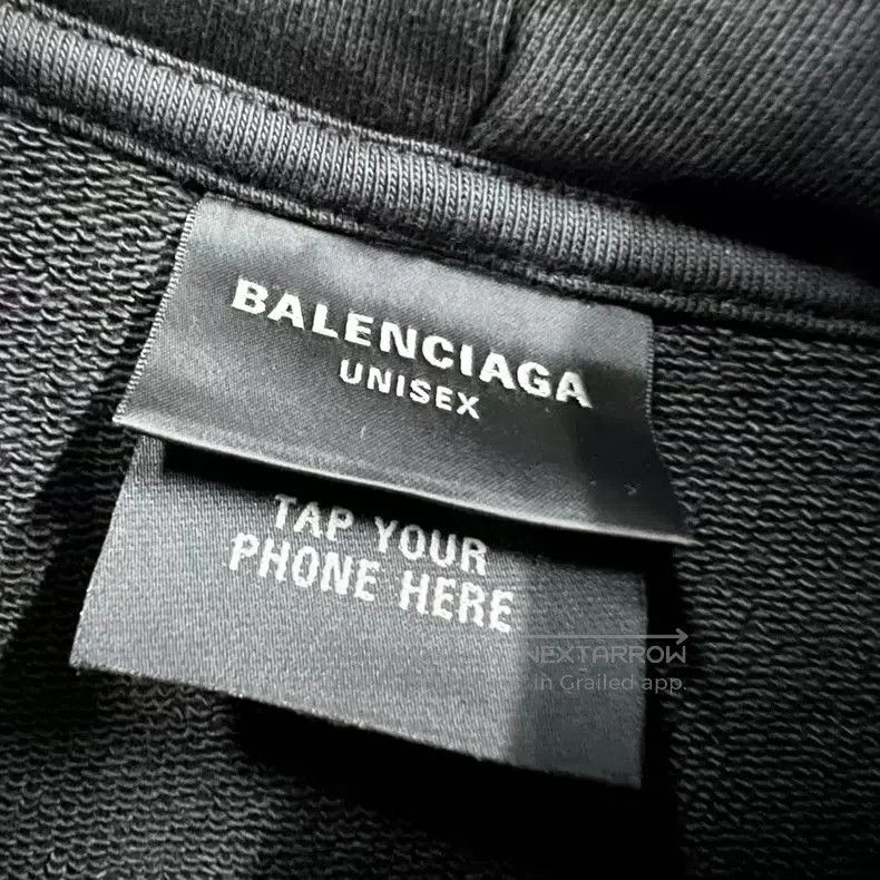 Balenciaga Balenciaga Embroidered Logo Zip Hoodie. Size US L / EU 52-54 / 3 - 3 Thumbnail