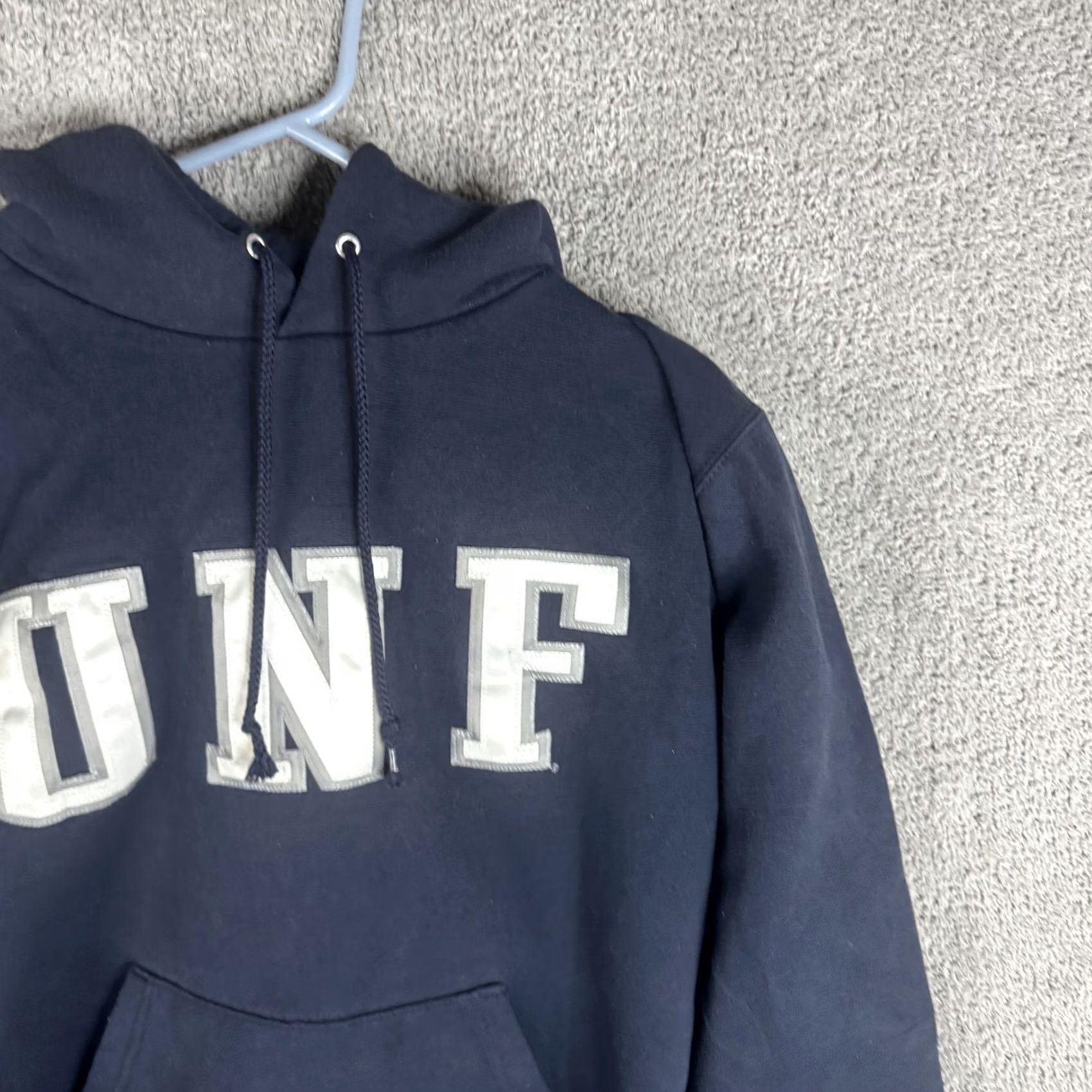 Champion Champion Hoodie Mens Small Blue UNF College Pullover Fleece Graphic Sweatshirt Size US S / EU 44-46 / 1 - 4 Thumbnail