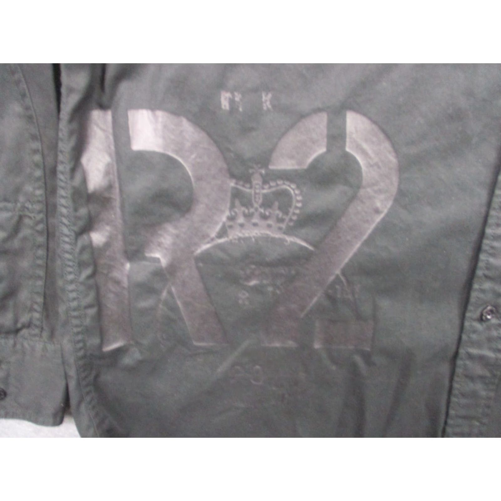 Polo Ralph Lauren Polo Ralph Lauren R2 Military Shirt XL Black Loop Collar Metal Zipper Shirt Mens XL Black Polo Ralph Lauren R2 Military Shirt Metal Zipper Loop Collar Size US XL / EU 56 / 4 - 3 Thumbnail