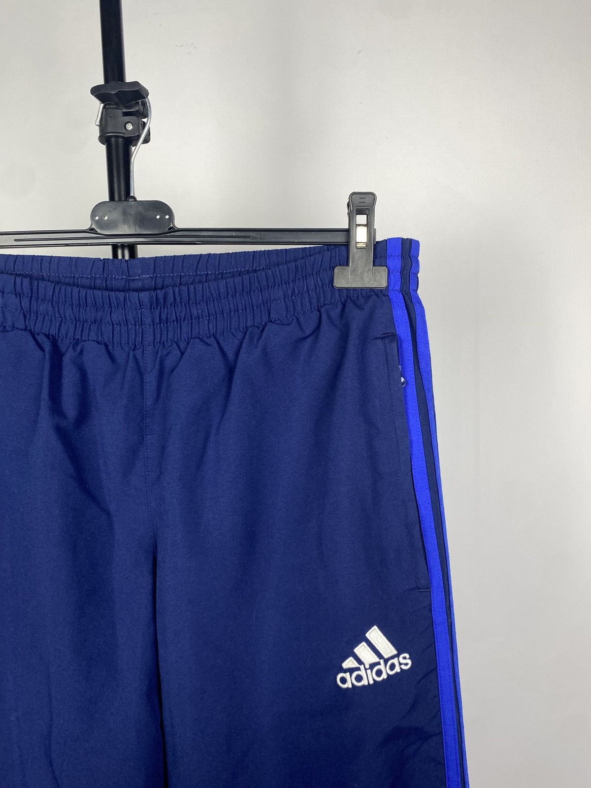 Adidas × Vintage Vintage 00s Adidas Nylon Baggy Trackpants Y2K S Size US 31 - 4 Thumbnail