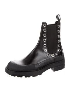 Alexander McQueen o1y1024 Ankle Boots in Black Size US 9 / EU 42 - 3 Thumbnail
