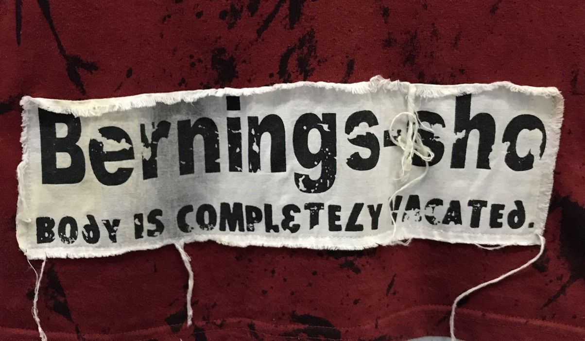 Japanese Brand × Vintage Vintage Bernings Sho Shirt Size US M / EU 48-50 / 2 - 7 Thumbnail