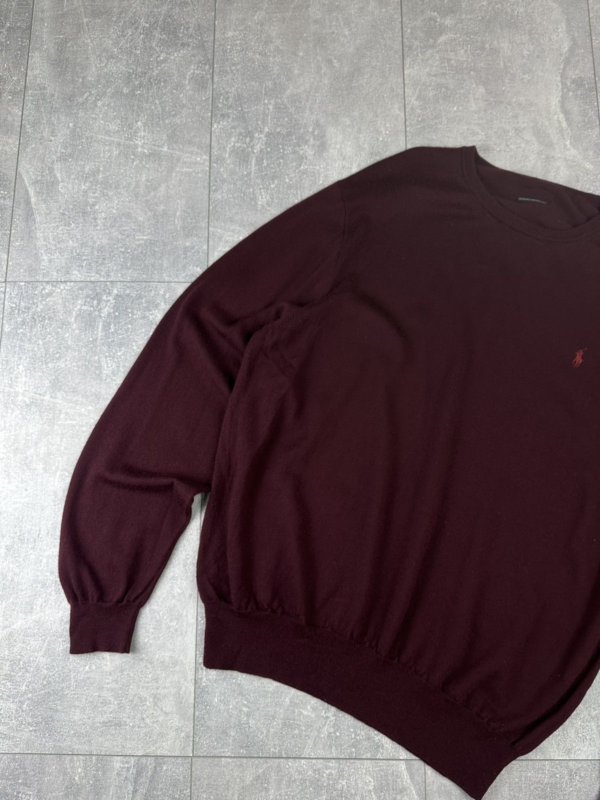 Polo Ralph Lauren Polo Ralph Lauren Washable Merino Wool Small Logo Sweater Size US XXL / EU 58 / 5 - 6 Thumbnail