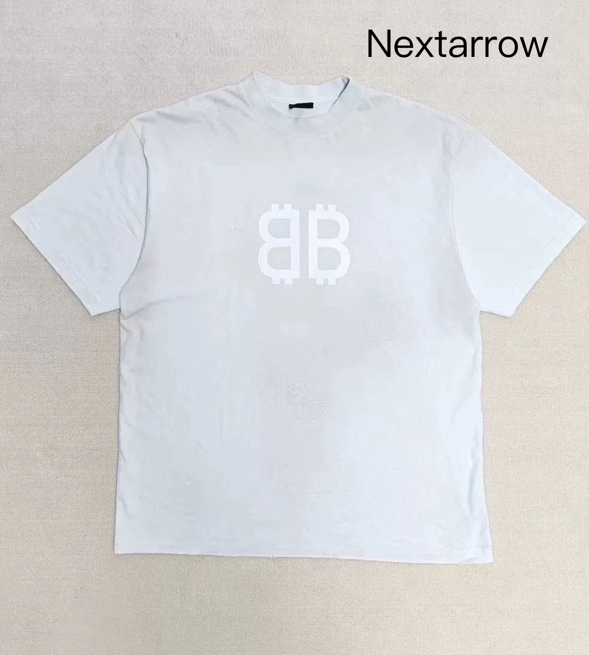 Balenciaga Balenciaga mud dyed Bitcoin short sleeved shirt Size US S / EU 44-46 / 1 - 1 Thumbnail