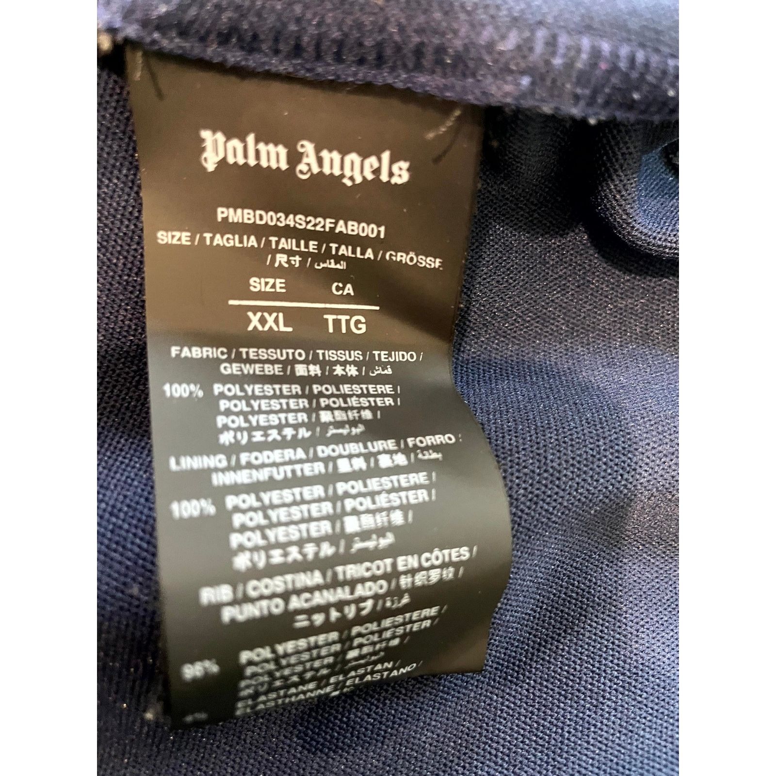 Palm Angels Palm Angels RWB Zip Up Sweater Size US XXL / EU 58 / 5 - 4 Thumbnail