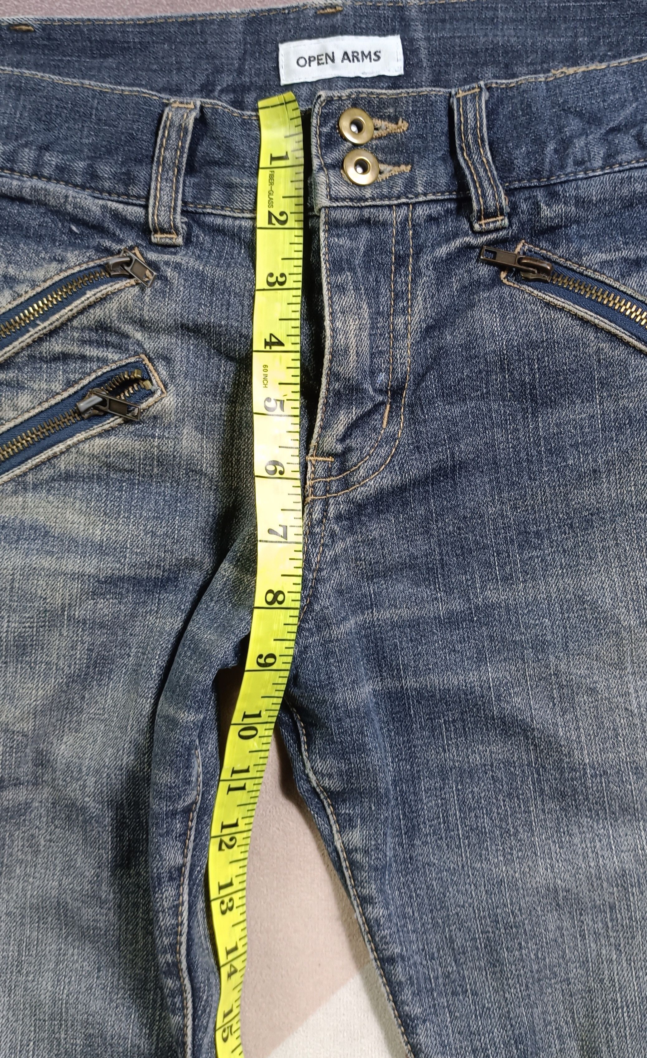 Japanese Brand × Le Grande Bleu (L.G.B.) × Tornado Mart Open arms Japan Straight Leg Multi Zipper Size US 32 / EU 48 - 11 Thumbnail
