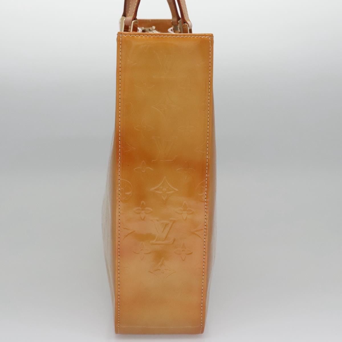 Louis Vuitton LOUIS VUITTON Monogram Vernis Columbus Tote Bag Beige M91023 Size ONE SIZE - 3 Thumbnail