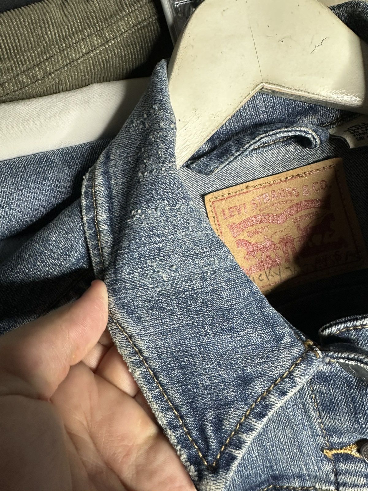 Levi's Levi’s Levi Strauss & Co Denim Jeans Trucker Jacket Size S Size S / US 4 / IT 40 - 10 Thumbnail
