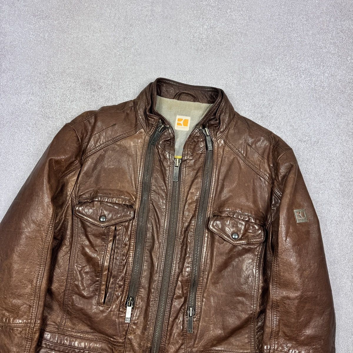 Hugo Boss Hugo Boss Joey-W Thermore Cow Leather Warm Jacket Size 48 Size US M / EU 48-50 / 2 - 5 Thumbnail