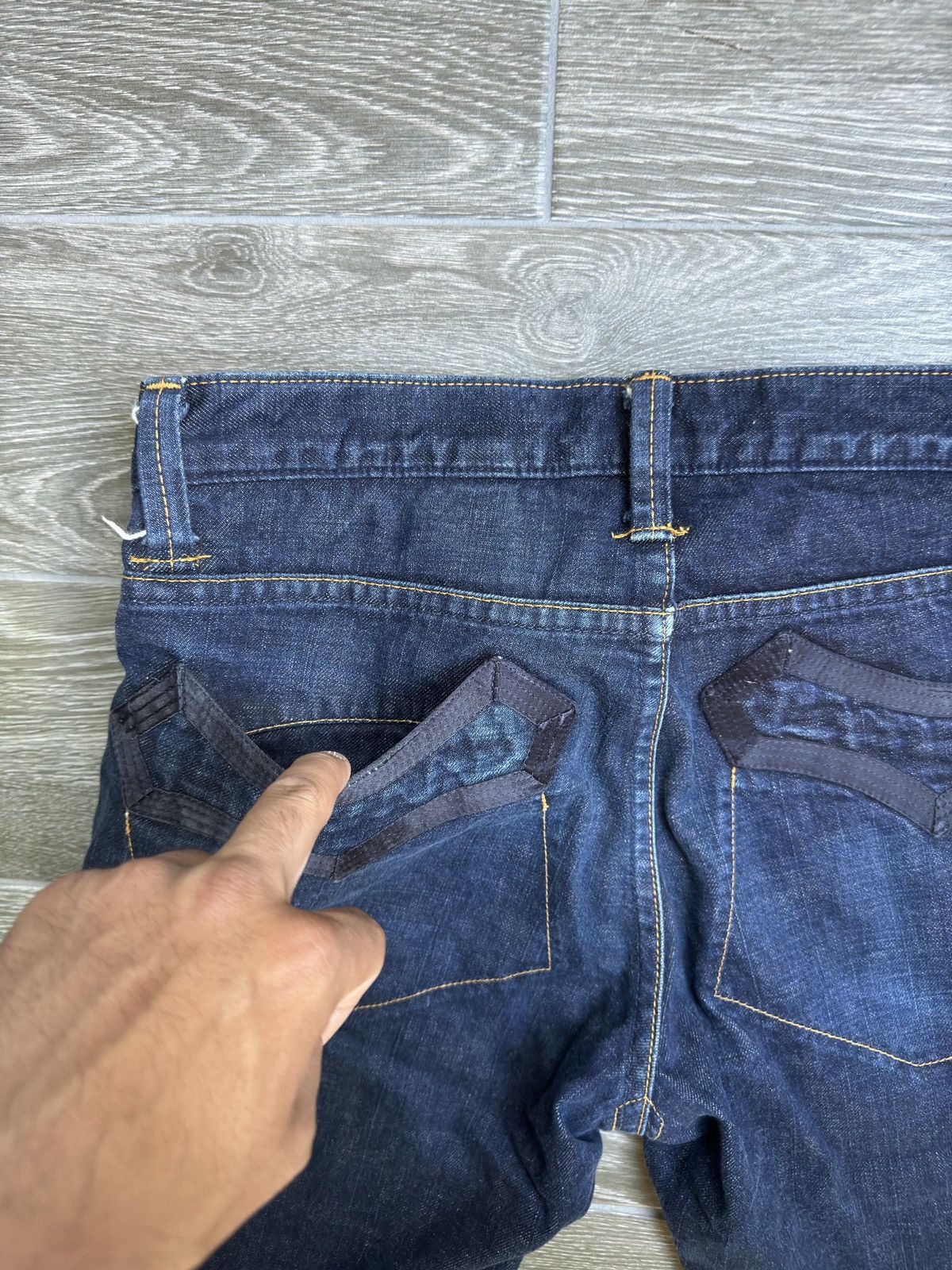 Number (N)ine Number (n)ine pocket patch 2009 denim Size US 30 / EU 46 - 7 Thumbnail
