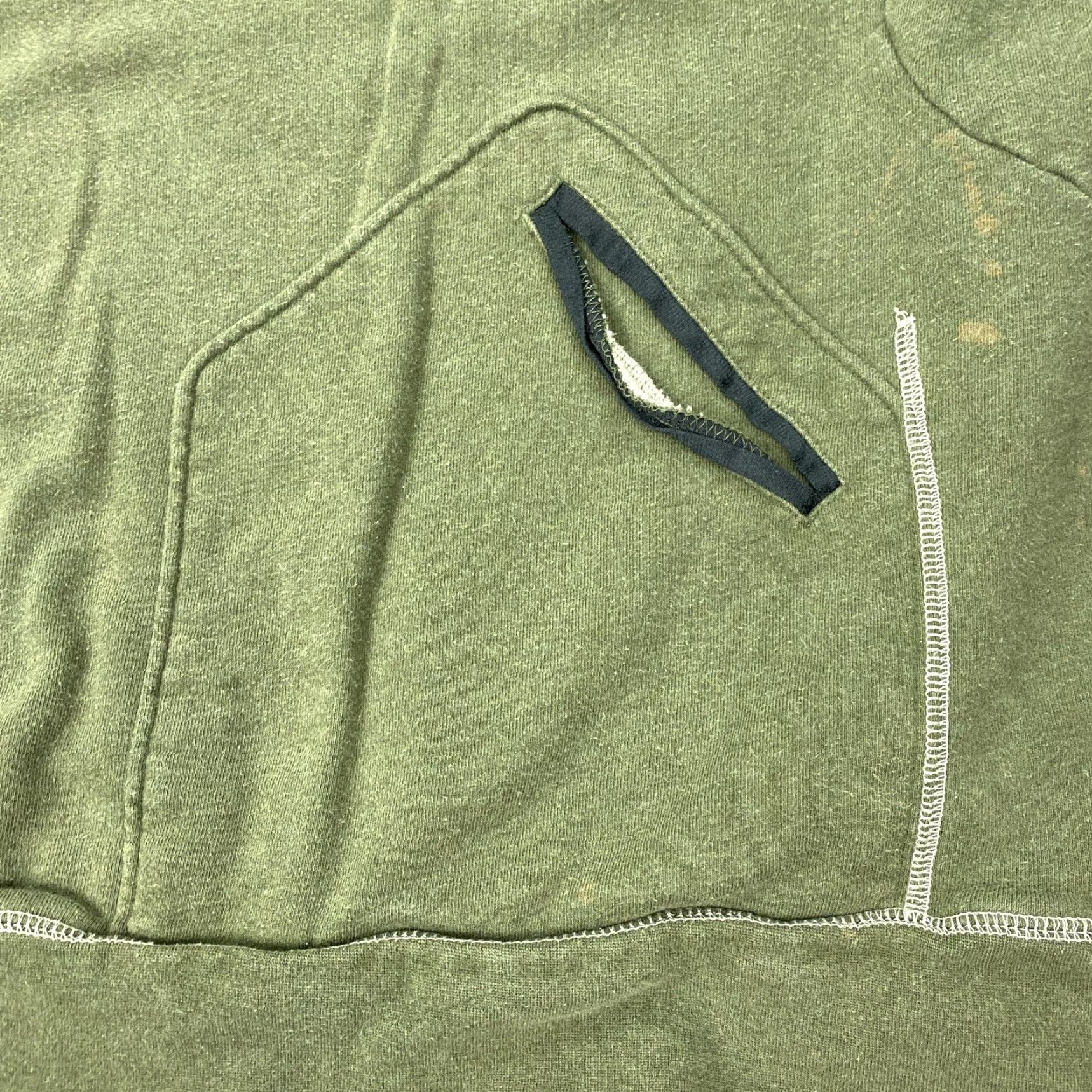 Born Vintage Born Fly Mens XL Sweater Crewneck Pullover Green Graphic Patches Military Bird Space Size US XL / EU 56 / 4 - 3 Thumbnail
