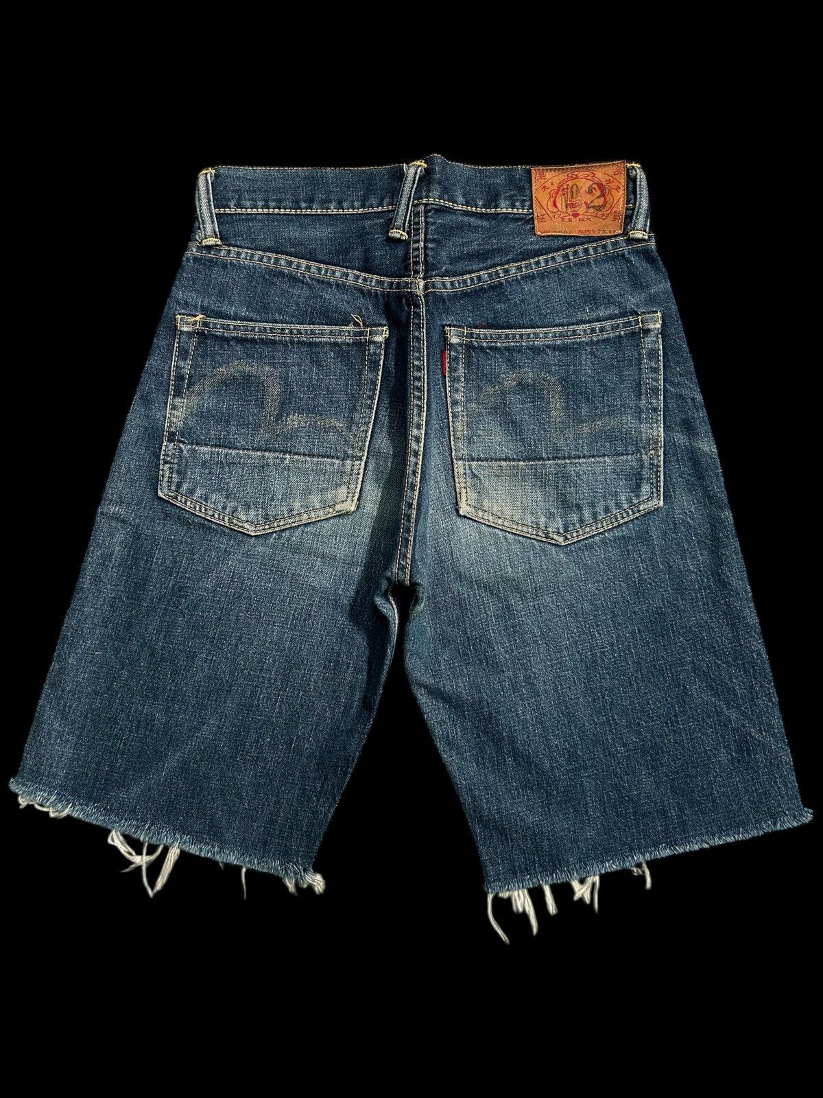 Japanese Brand × Kapital × Vintage Vintage EVIS Selvedge Distressed Short Denim Jeans Size US 28 / EU 44 - 1 Thumbnail