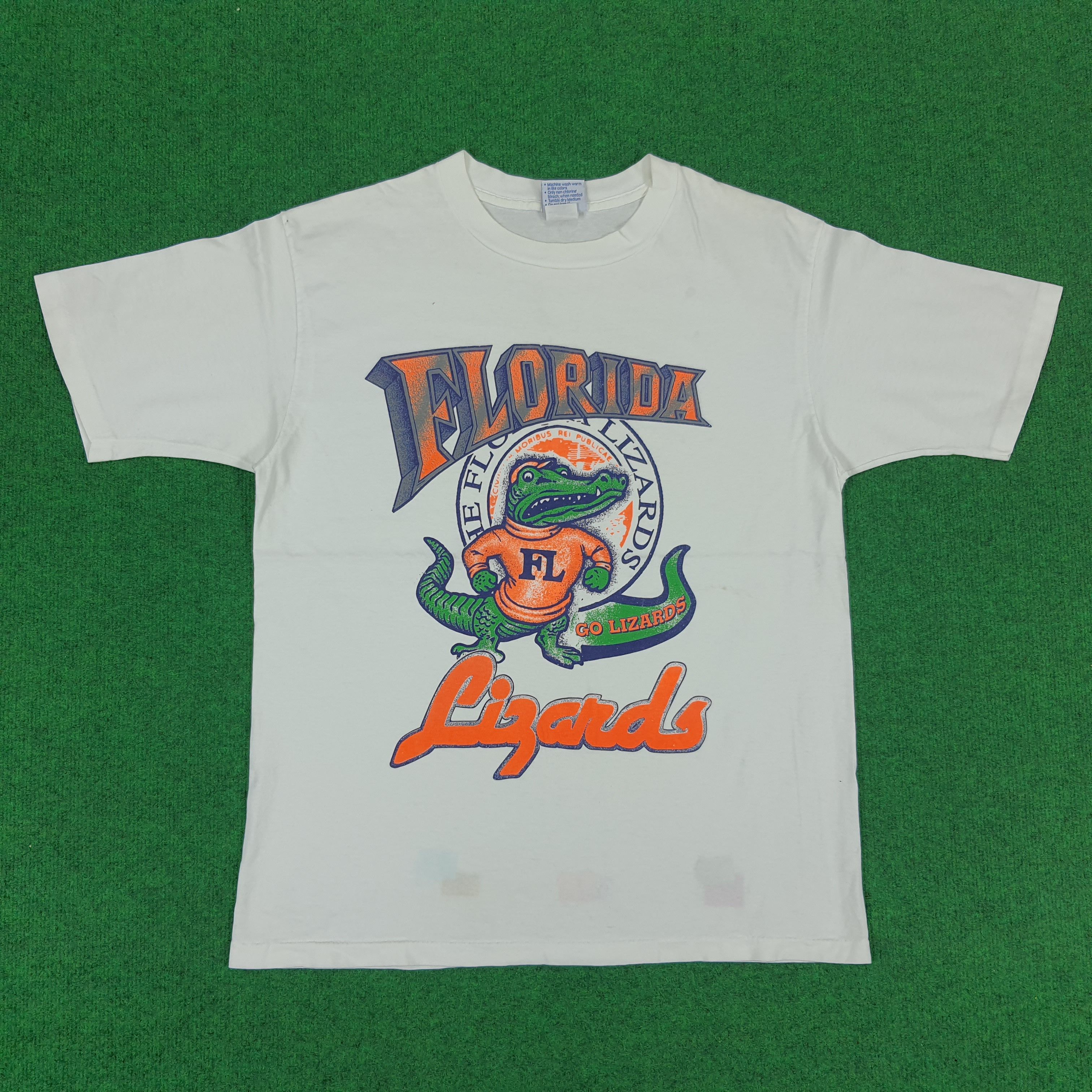 Other Vintage The Florida Lizards Spots Team T-shirt Size US L / EU 52-54 / 3 - 1 Thumbnail
