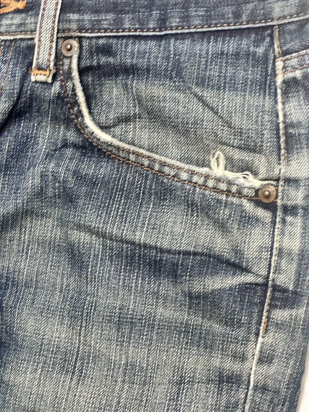 Edwin EDWIN 503 ZZ Vintage Distressed Japan Straight Jeans & Faded Size US 30 / EU 46 - 6 Thumbnail