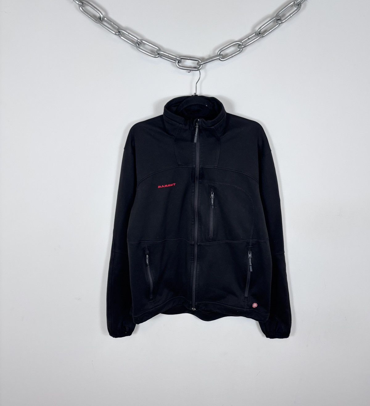 Mammut Mammut Men’s Softshell Jacket Windstopper Black Full Zip Size US L / EU 52-54 / 3 - 1 Thumbnail