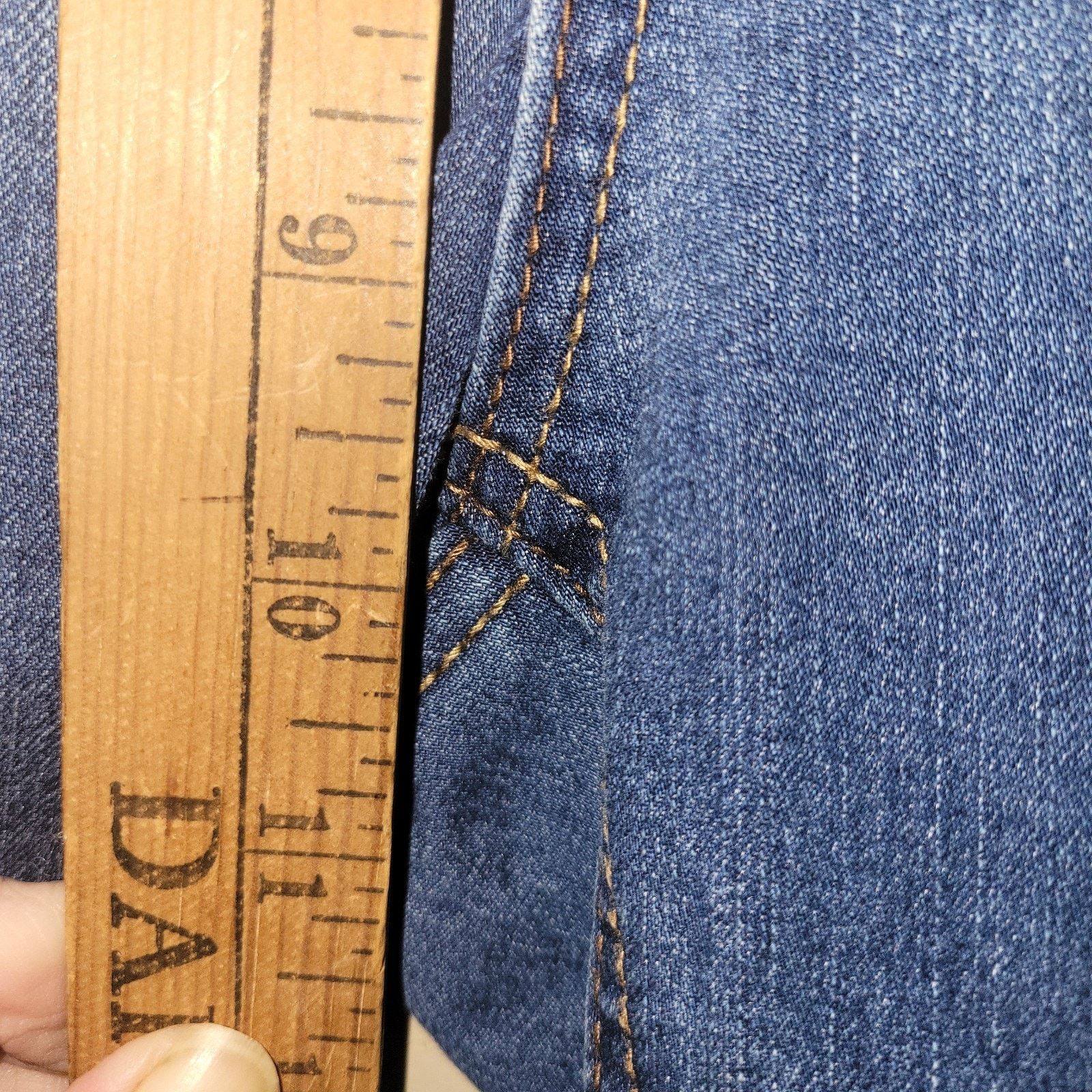 & Other Stories WallFlower Luscious Curvy Fit Bootcut Jeans in Size 9 Size 36" / US 14 / IT 50 - 3 Thumbnail