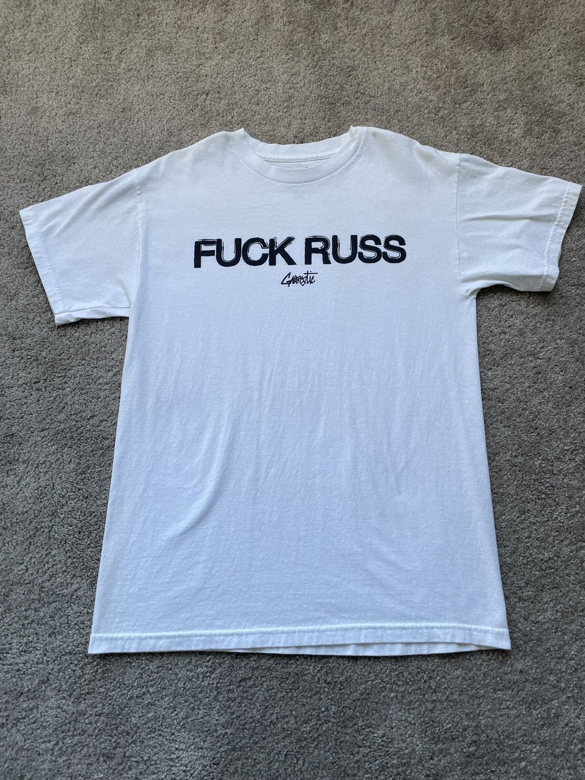 Gnarcotic F*ck Russ Tee Size US M / EU 48-50 / 2 - 1 Thumbnail