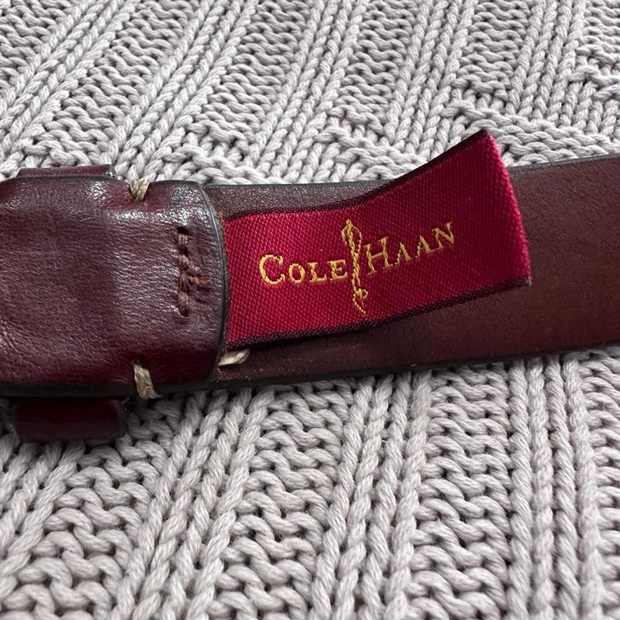 Cole Haan Cole Haan brown leather belt size 40 Size 40 - 4 Thumbnail