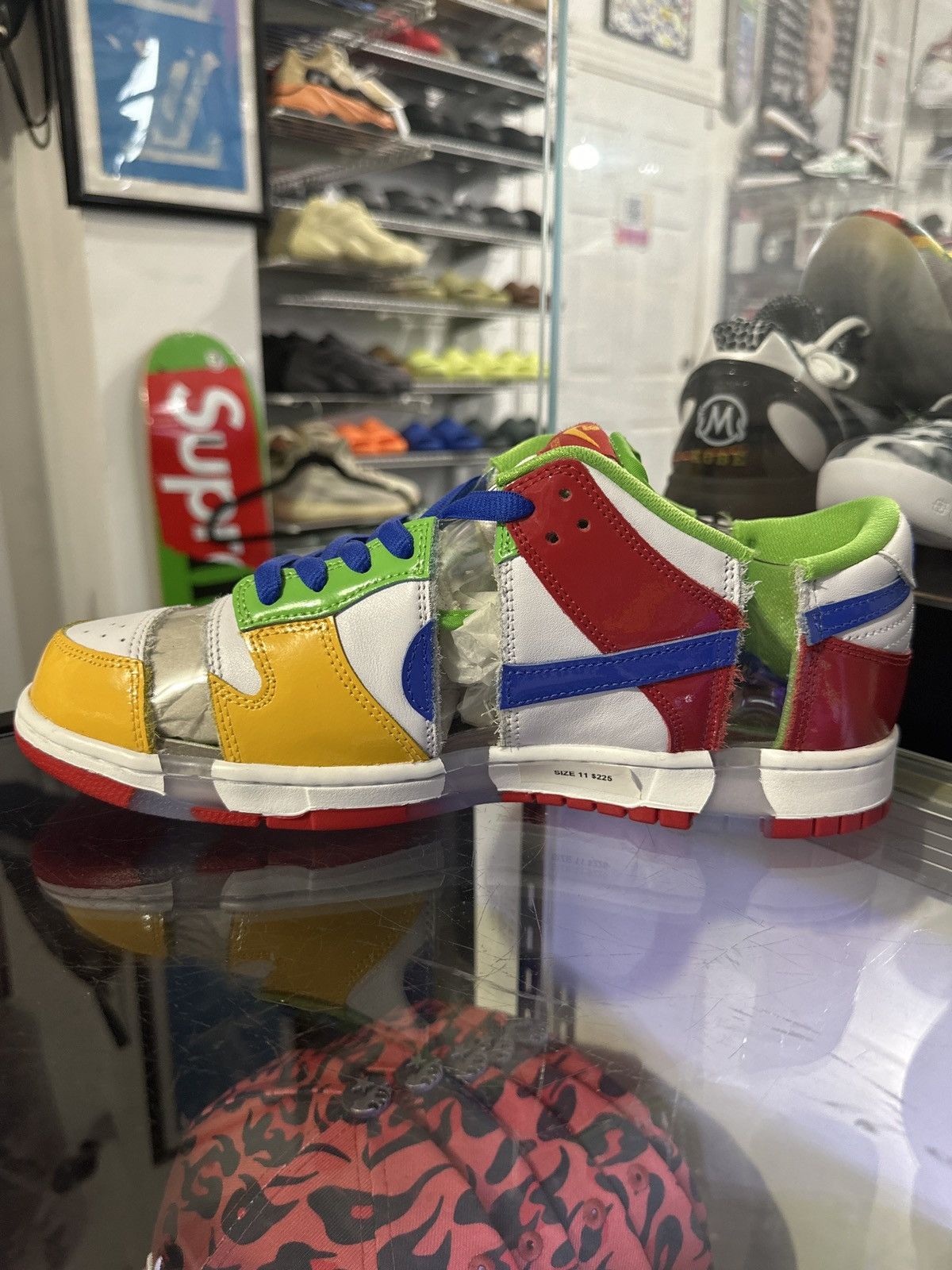 Nike eBay x Nike SB Dunk Low "Sandy Bodecker" Size US 7.5 / EU 40-41 - 2 Thumbnail