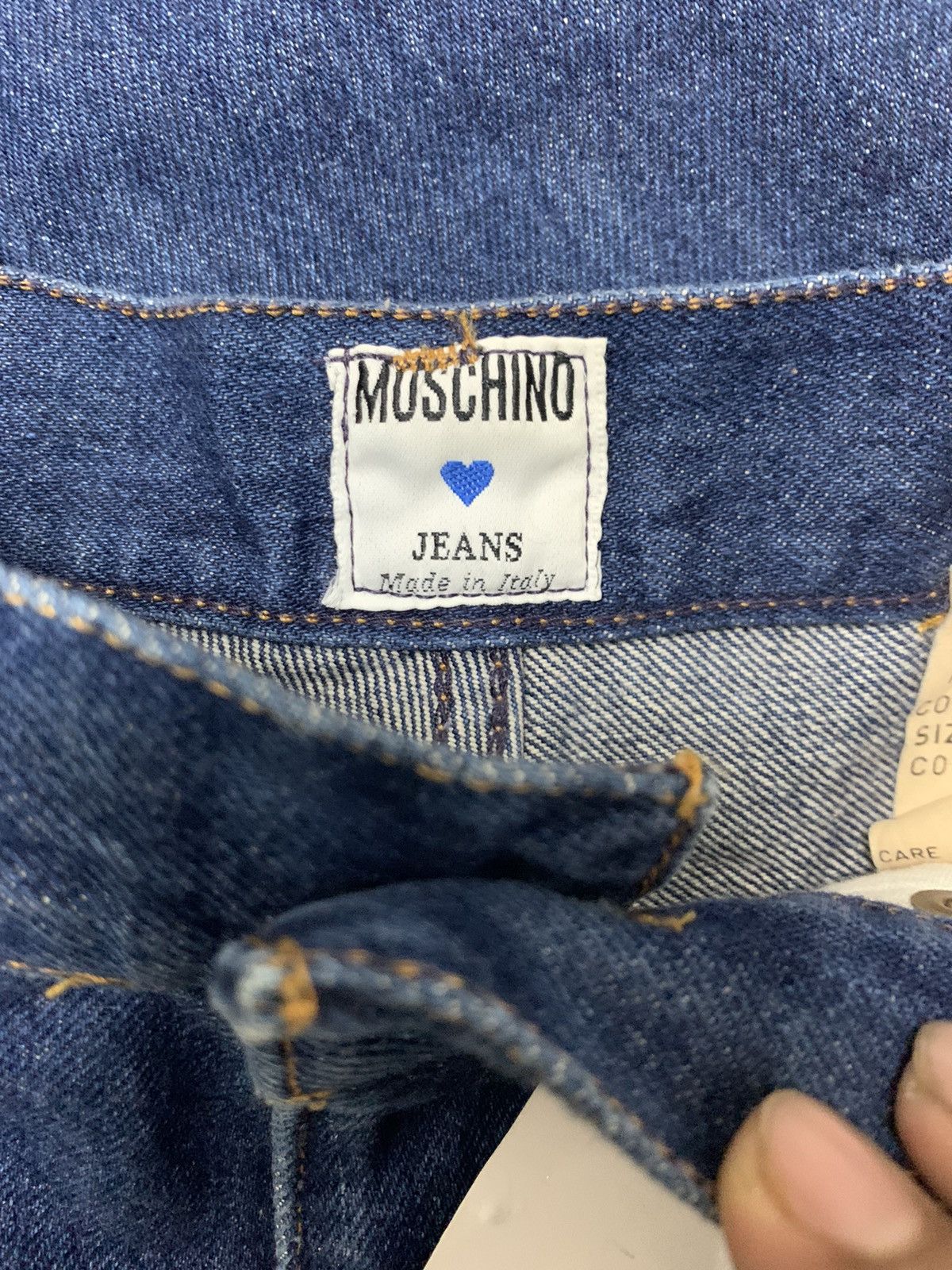 Moschino Combo moschino denim jacket and denim pants Size 26" / US 2 / IT 38 - 20 Thumbnail