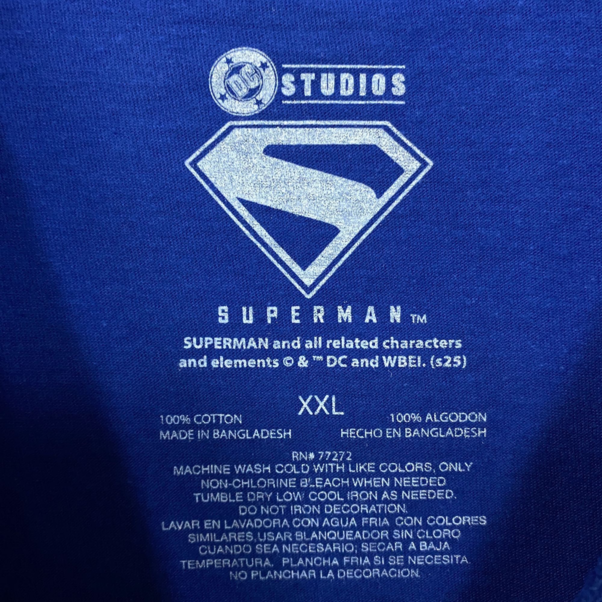 DC Comics DC Comics Superman Logo Graphic T-Shirt 2XL Size US XXL / EU 58 / 5 - 5 Thumbnail