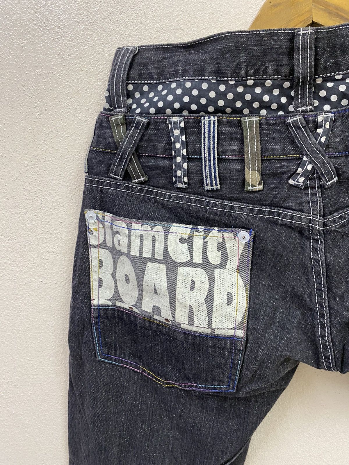 Japanese Brand Vtg Double Waist Denim - Memory Special Size US 30 / EU 46 - 8 Thumbnail