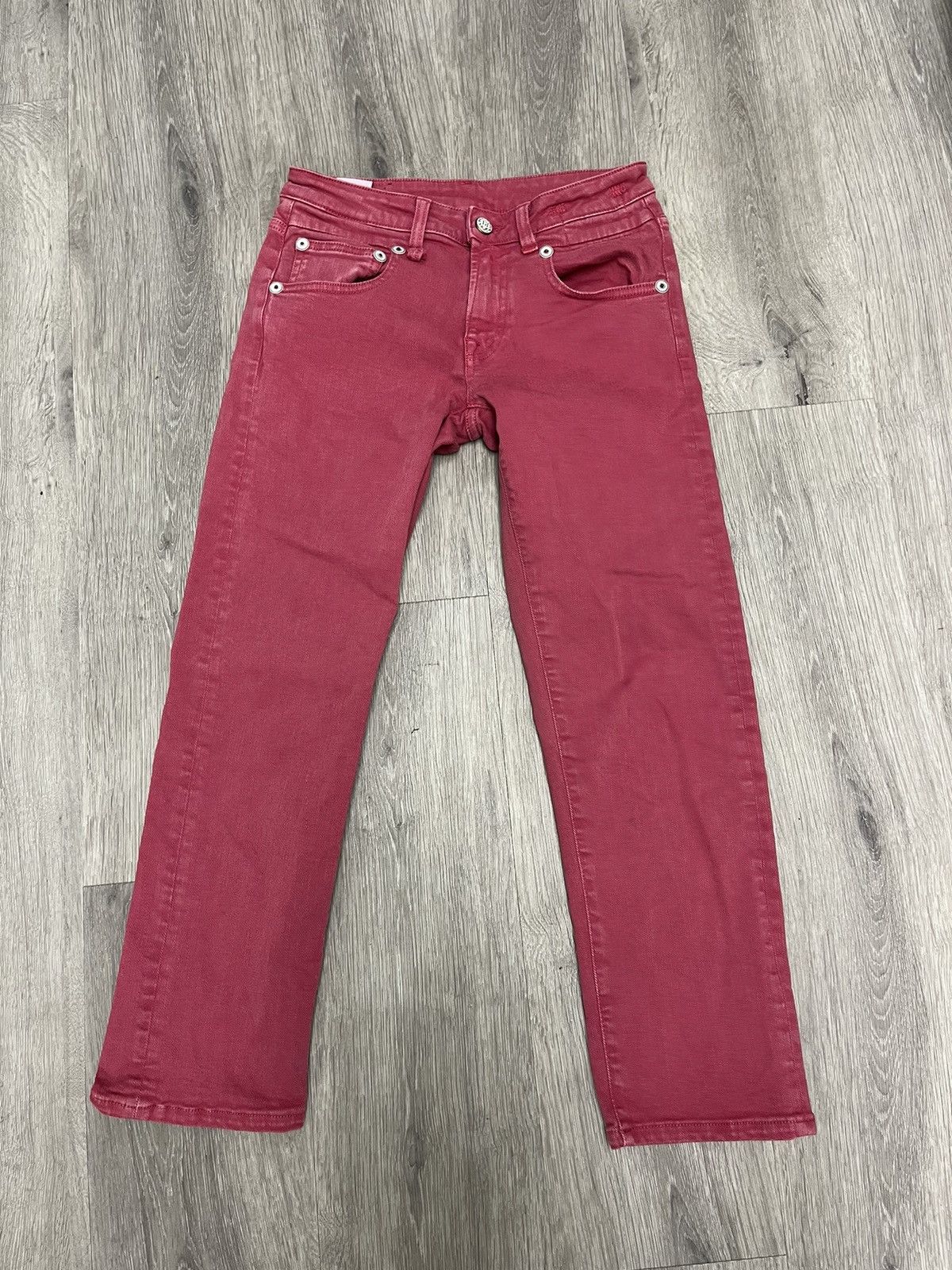 R13 R13 Boy Straight Vivid Pink. 24 Size 24" / US 00 / IT 34 - 6 Thumbnail