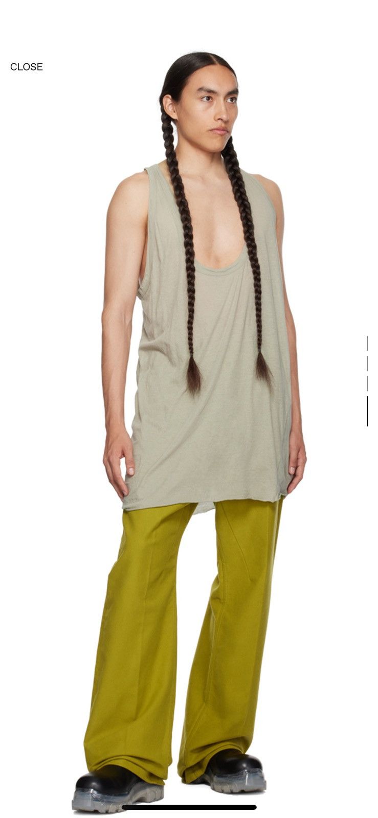 Rick Owens Rick Owens Mainline Fog Tank Luxor FW23 Size US M / EU 48-50 / 2 - 2 Thumbnail