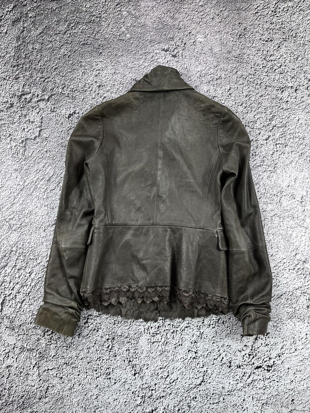 Essentiel Antwerp Leather jacket Essentiel Antwerp vintage vibe avant garde Size XS / US 0-2 / IT 36-38 - 11 Thumbnail