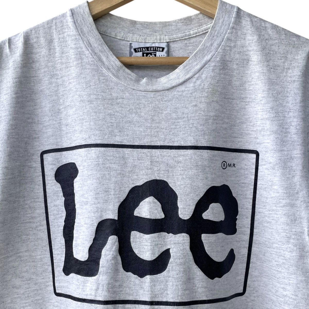 Lee Lee Jeans USA Vintage 1990s Big Logo Tee Size US M / EU 48-50 / 2 - 3 Thumbnail