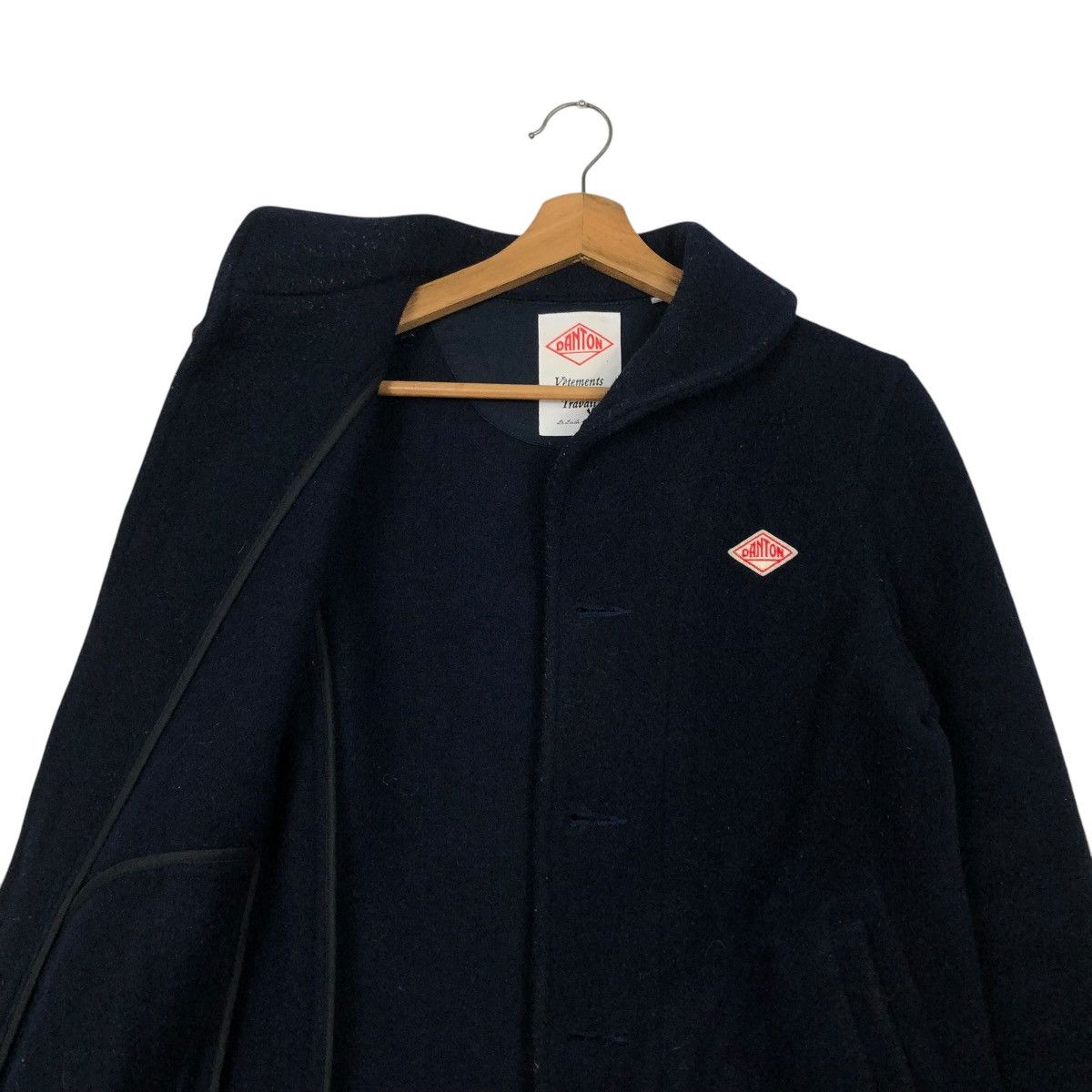 Danton 🔥VINTAGE WOOL JACKET HERRINGBONE DANTON VETEMENTS & TRAVAIL Size US S / EU 44-46 / 1 - 15 Thumbnail