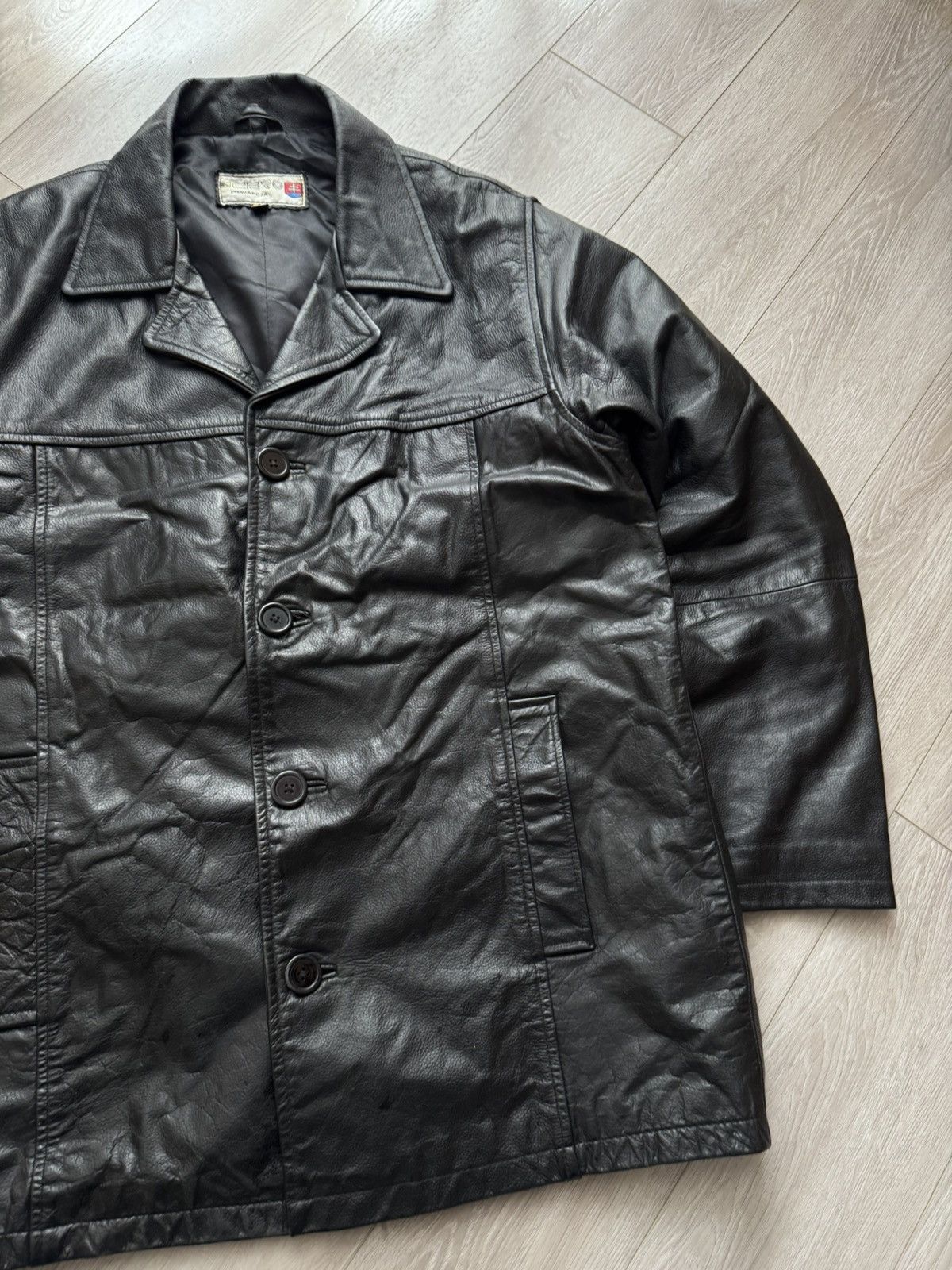Vintage Vintage Leather Coat Jacket Size US M / EU 48-50 / 2 - 3 Thumbnail
