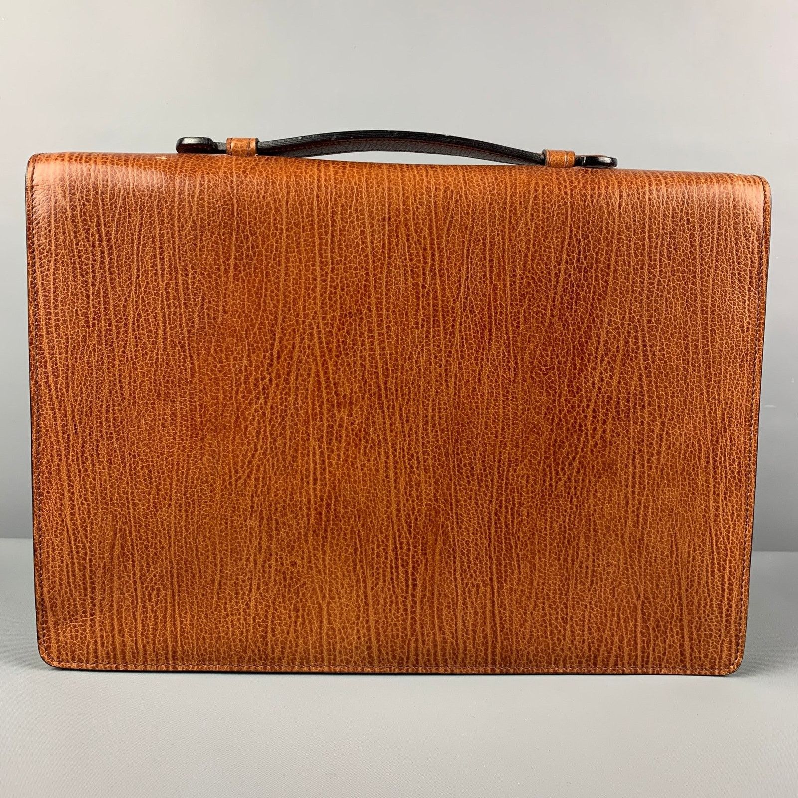 Bally BALLY Cognac Leather 3 Ring Binder Size ONE SIZE - 1 Thumbnail