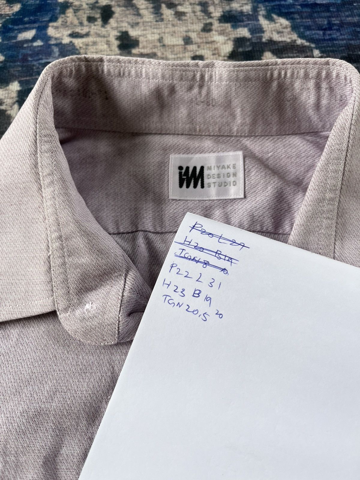 Issey Miyake Vintage Issey Miyake Shirt button up long sleeve japan 🇯🇵 Size US L / EU 52-54 / 3 - 11 Thumbnail