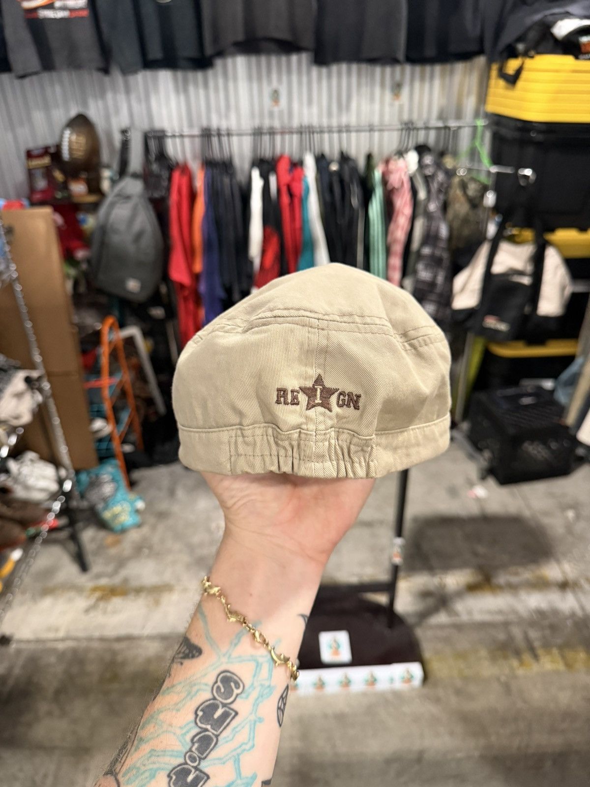 Other Y2K Vintage Reign Embroidered Cadet Hat Size ONE SIZE - 5 Thumbnail