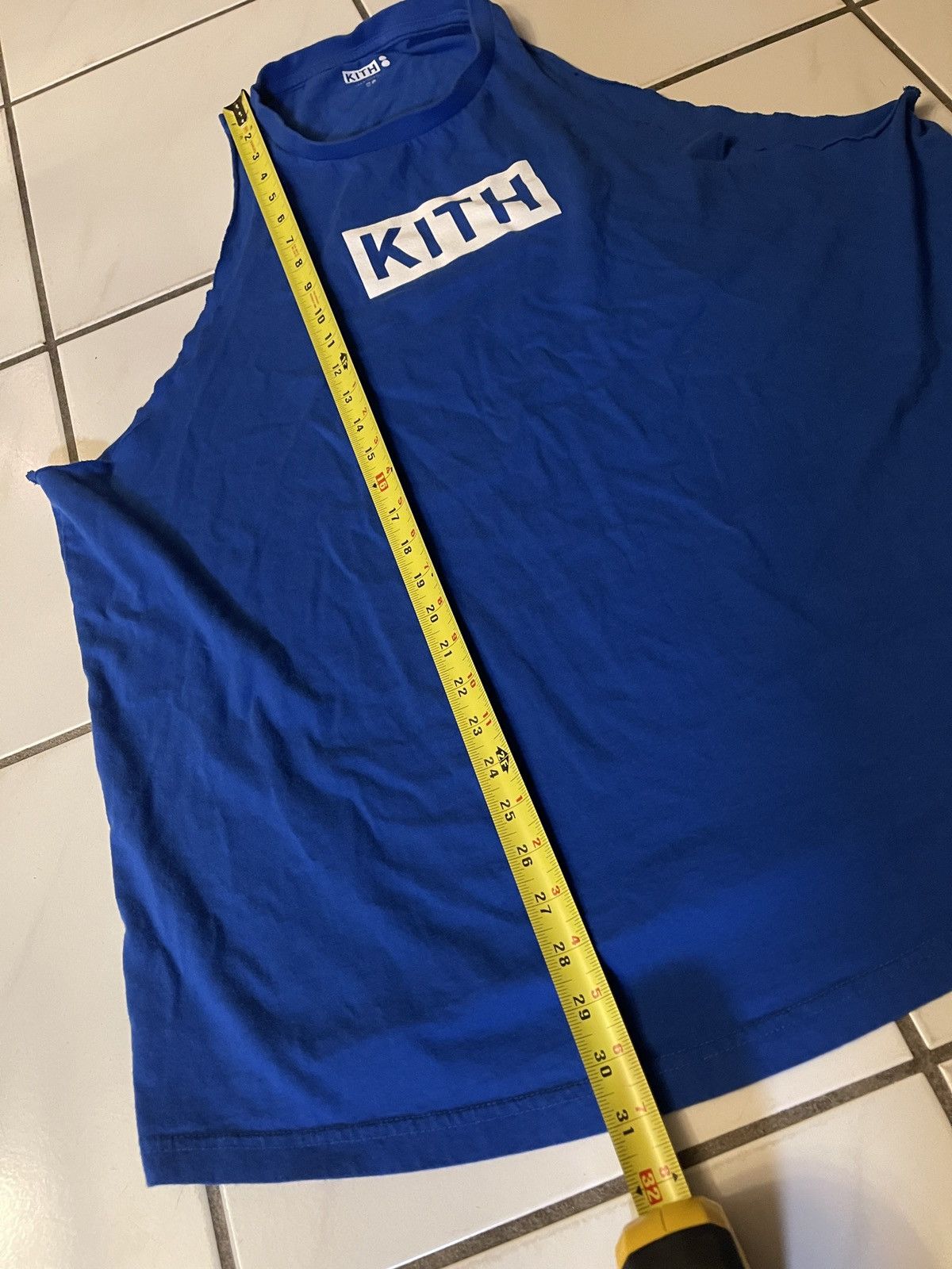 Colette × Kith × Puma Kith Colette Shirt Mens XL Blue Tank Top Sleeveless T-Shirt Size US XL / EU 56 / 4 - 4 Thumbnail