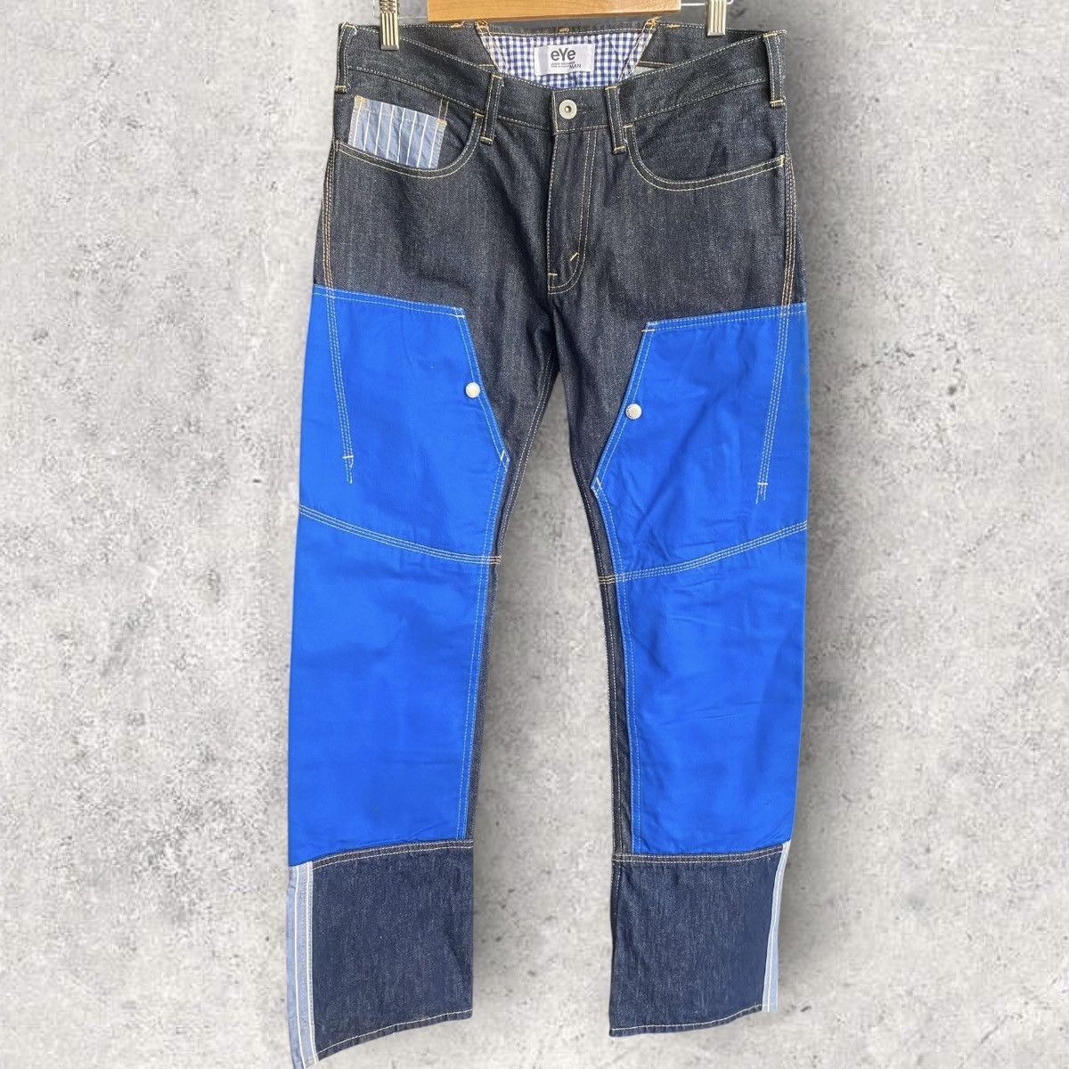 Junya Watanabe SS13 Rework Double Knee Jeans Size US 32 / EU 48 - 1 Thumbnail