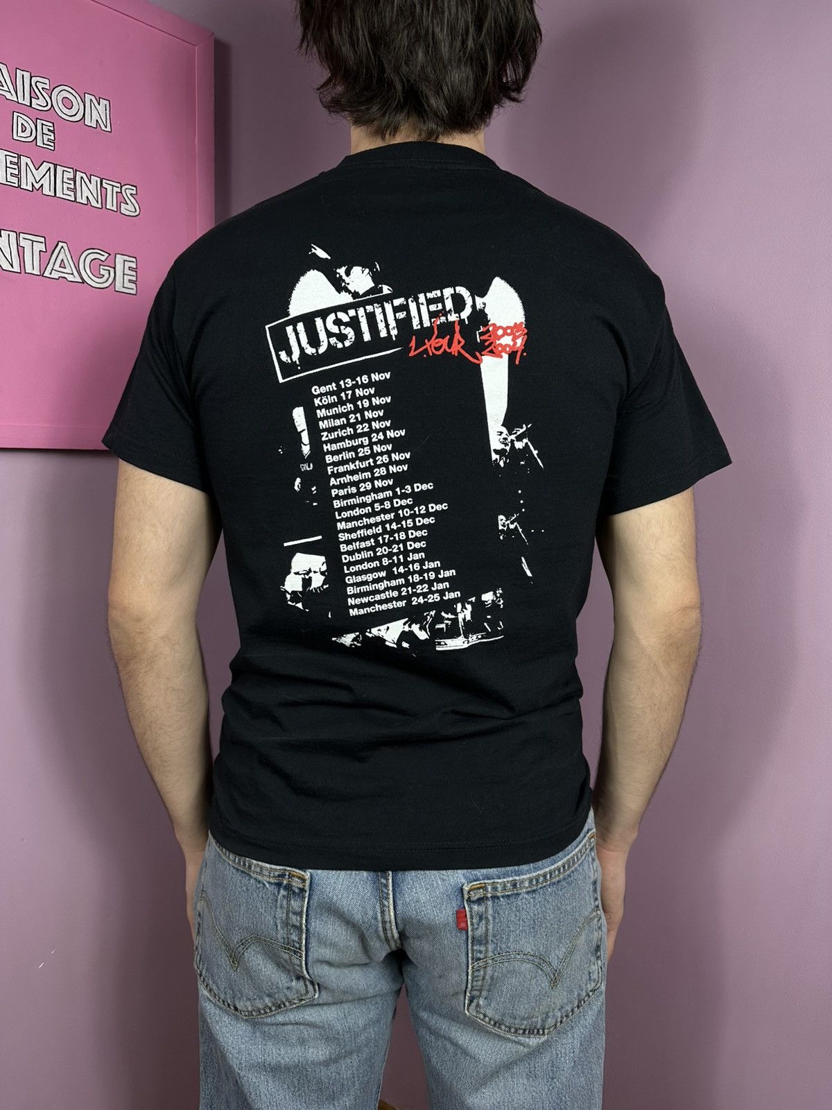 Fruit Of The Loom Justin Timberlake Justified 2003 Vintage T Shirt Band Tee Size US S / EU 44-46 / 1 - 3 Thumbnail