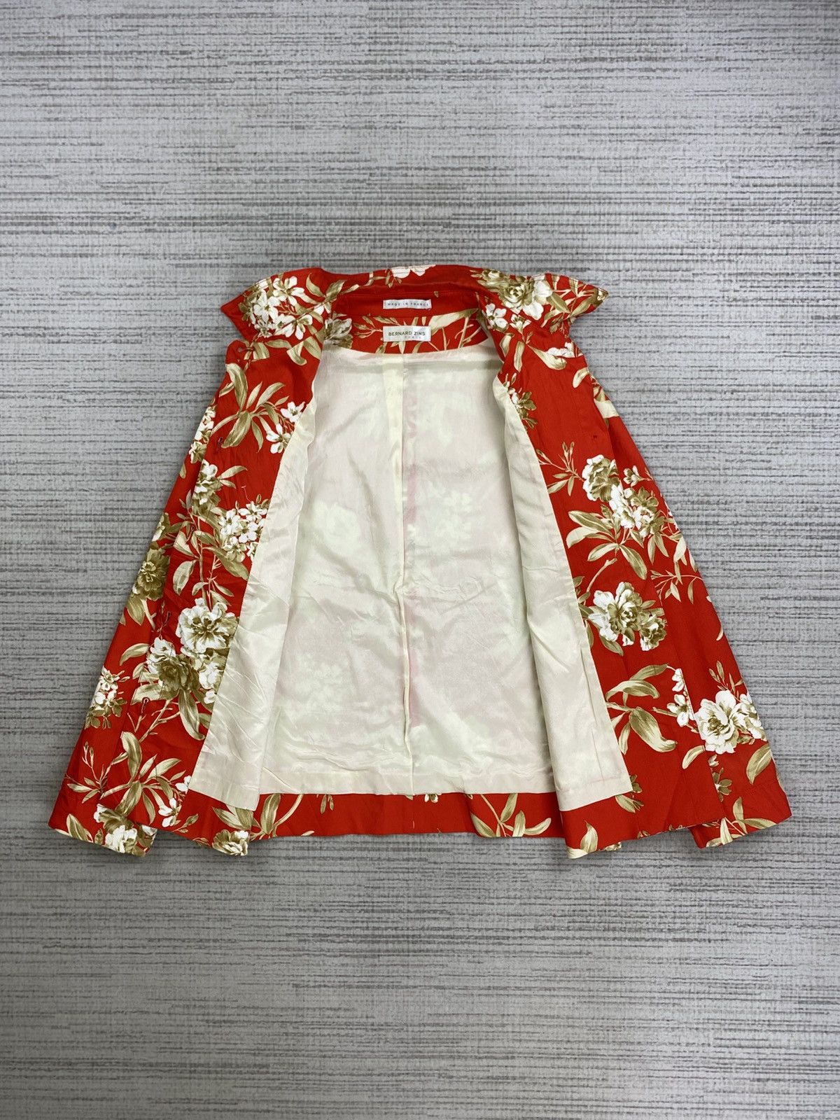 Designer × Japanese Brand × Vintage Vintage Bernard Zins France Full Printed Woman Blouse Size M / US 6-8 / IT 42-44 - 6 Thumbnail
