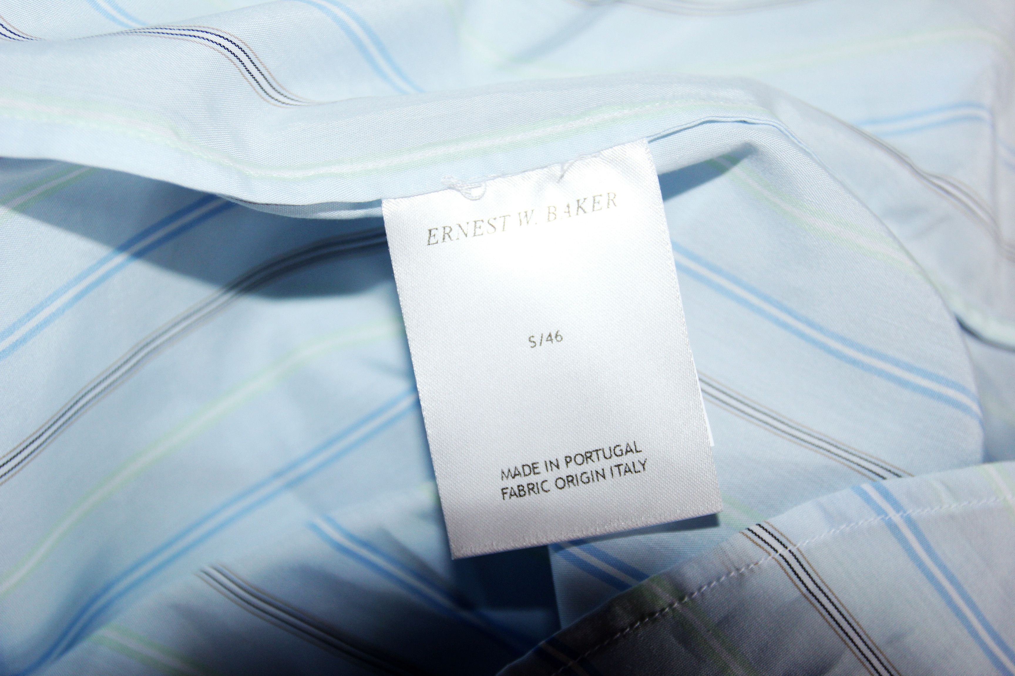 Ernest W. Baker BNWT SS23 ERNEST W. BAKER STRIPED SLEEVELESS SHIRT 46 Size US S / EU 44-46 / 1 - 10 Thumbnail
