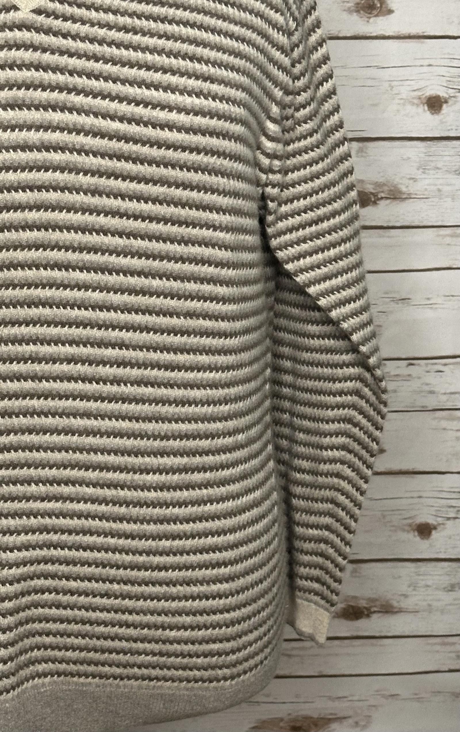 Designer Richard Waithe striped cashmere V-neck sweater Size XXL Size US XXL / EU 58 / 5 - 3 Thumbnail