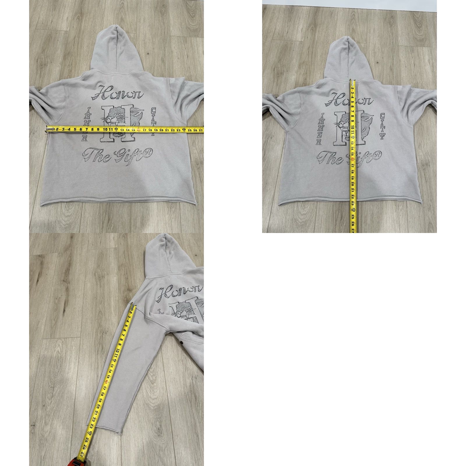 Honor the Gift Mascot Hoodie Size L Light Grey Honor The Gift Size US L / EU 52-54 / 3 - 9 Thumbnail