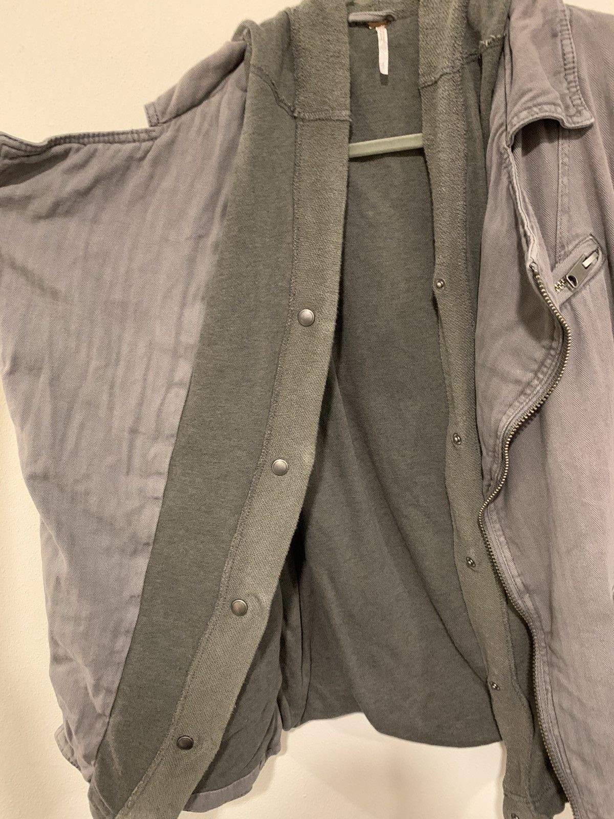 Free People vintage asymetrical double layered jacket Size US S / EU 44-46 / 1 - 3 Thumbnail