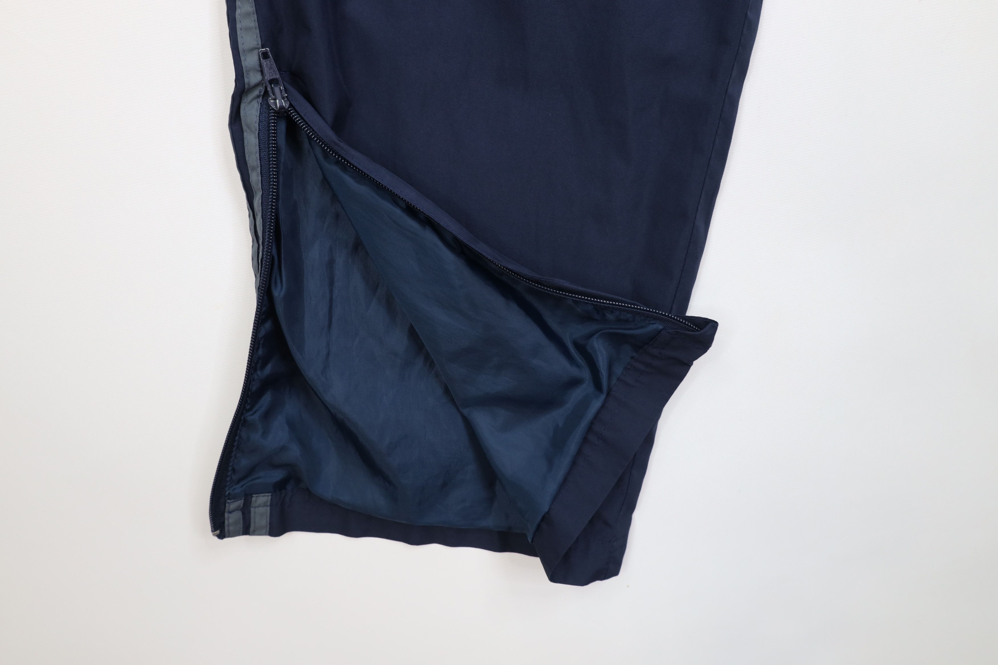 Champion Vintage 90s Champion Lined Wide Leg Windbreaker Pants Blue Size US 34 / EU 50 - 5 Thumbnail