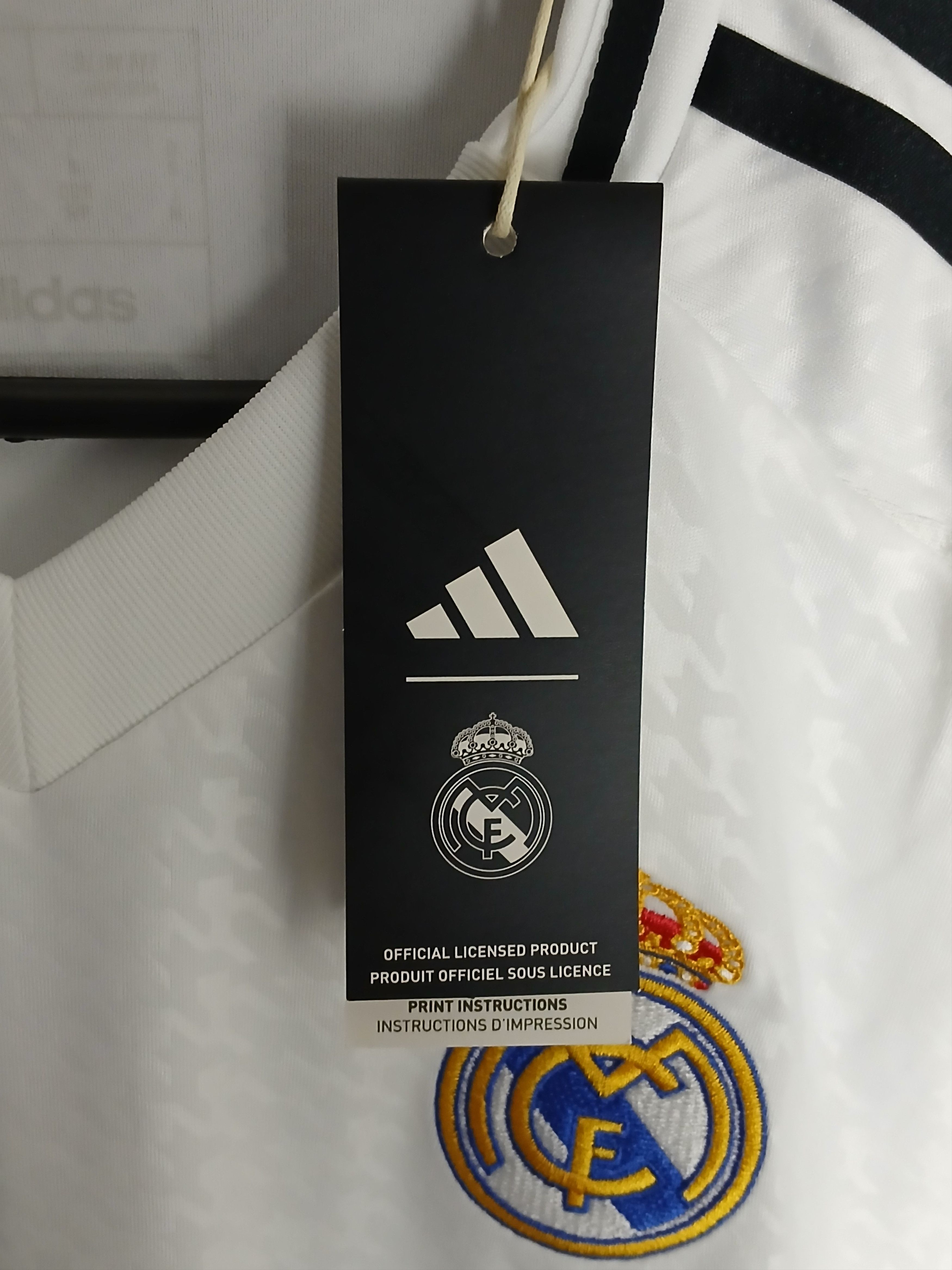 Adidas New Real Madrid 24/25 Home Football Jersey T-Shirt Size US S / EU 44-46 / 1 - 10 Thumbnail