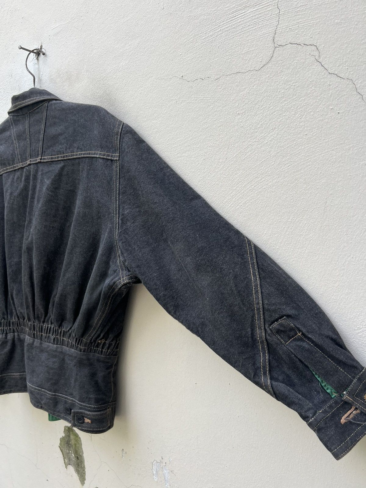 Marithe + Francois Girbaud × Vintage Vintage 90s MFG Reversible Denim Trucker Jacket Size US M / EU 48-50 / 2 - 21 Thumbnail