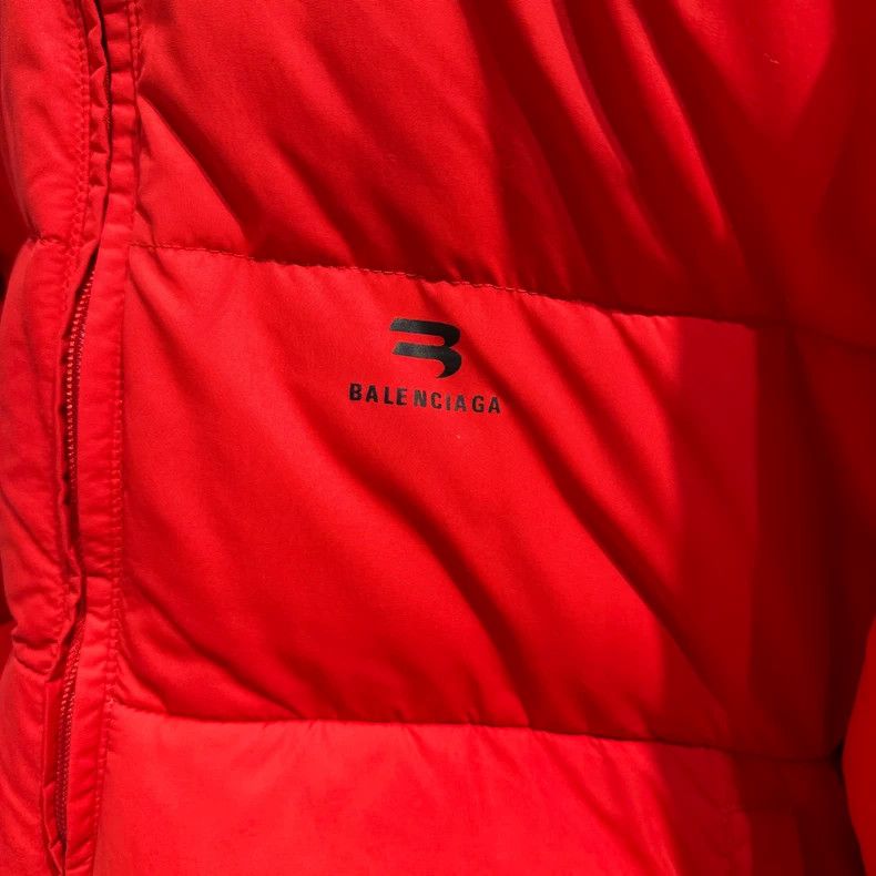Balenciaga Balenciaga size 38 Red Double Hook Embroidered Oversized S Size S / US 4 / IT 40 - 4 Thumbnail