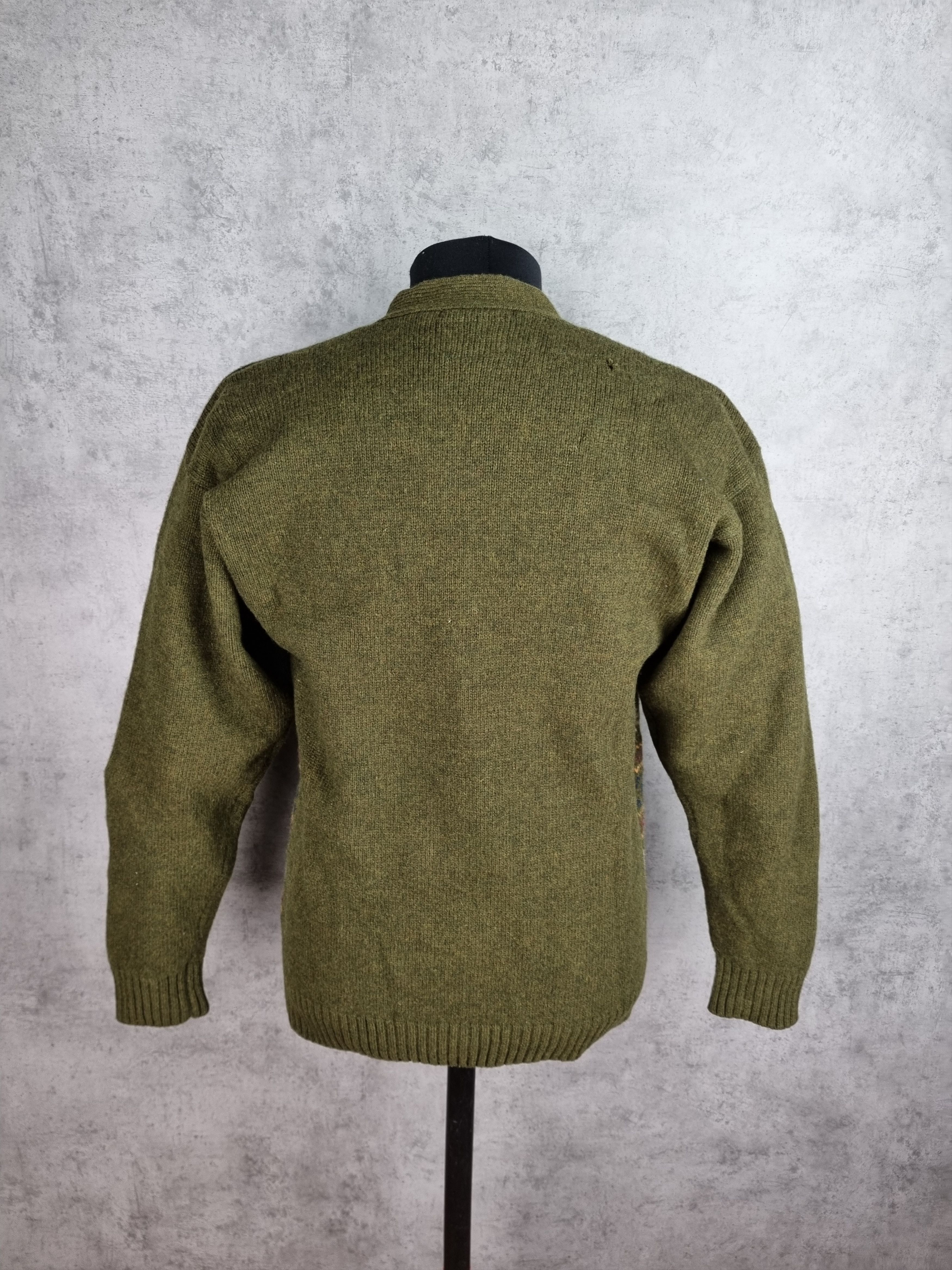 Tommy Hilfiger 90s Tommy Hilfiger Koret Knit Native Wool Navajo Cardigan Size US L / EU 52-54 / 3 - 5 Thumbnail