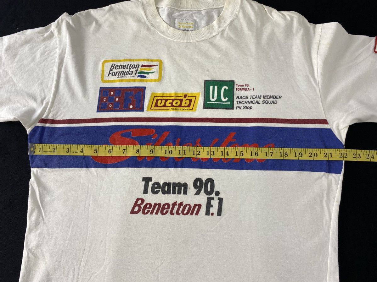 United Colors Of Benetton 90s United Color Of Benetton Silverstone Team 90 F1 Printed Size US L / EU 52-54 / 3 - 8 Thumbnail