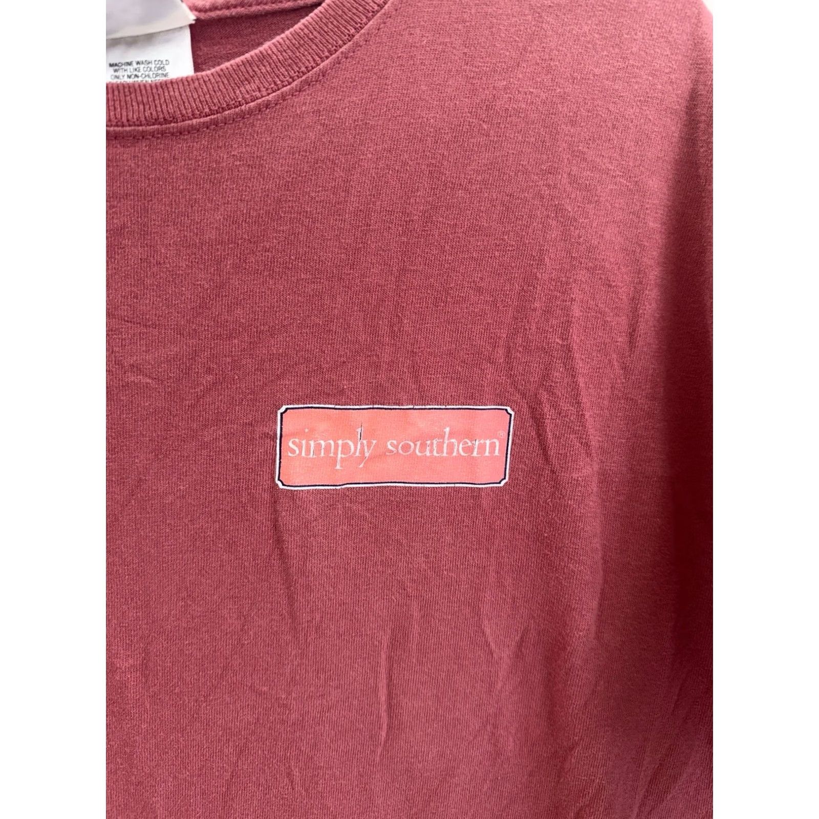 Jeep Simply Southern Womens Shirt Large Pink Jeep Graphic Short Sleeve Shirt Ladies Regular Cotton Tee AAA Size L / US 10 / IT 46 - 2 Thumbnail